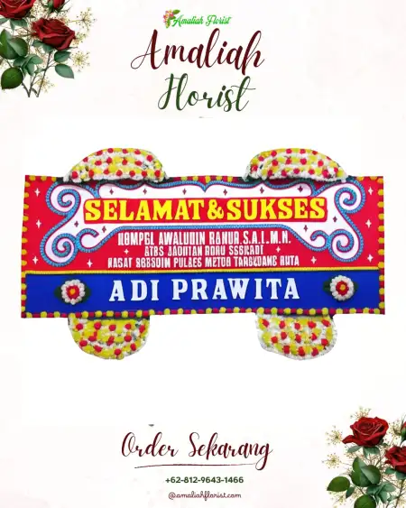 Papan Bunga Ucapan Selamat Salareuma